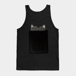 Cat in pocket II Tank Top